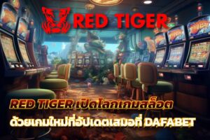 RED TIGER เปิดโลกเกมสล็อต ด้วยเกมใหม่ที่อัปเดตเสมอที่ DAFABET