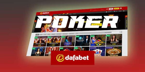 Poker เล่นแบบมืออาชีพที่ Dafabet