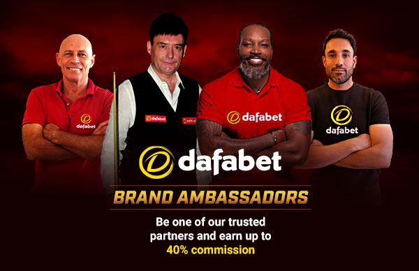 dafabet168 ยังมี Brand Ambassador เป็นนักเตะชื่อดังของพรีเมียร์ลีก