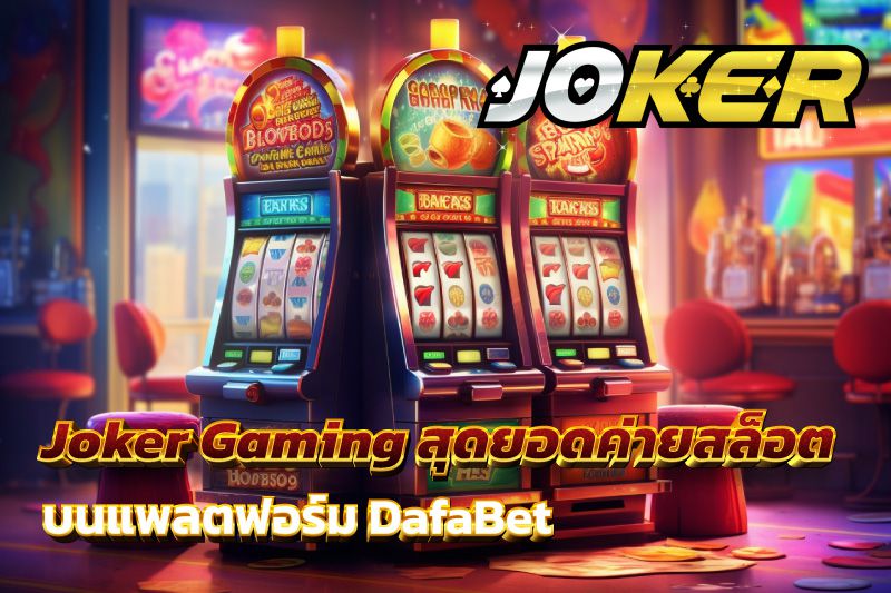 Joker Gaming สุดยอดค่ายเกมสล็อตบนแพลตฟอร์ม DafaBet