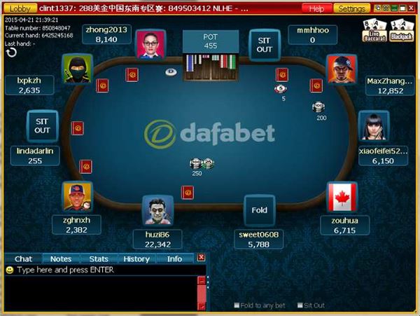 Dafabet เป็นแหล่งสำหรับผู้ที่ชื่นชอบ Poker และต้องการเล่นในรูปแบบมืออาชีพ